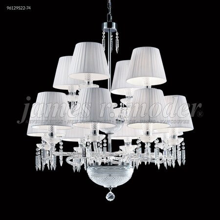 James R Moder Le Chateau 12 Arm Chandelier 96129S22-74
